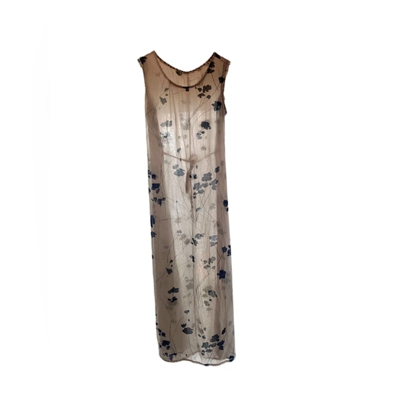 Vintage Dresses & Skirts - 90s Sheer Midi Dress